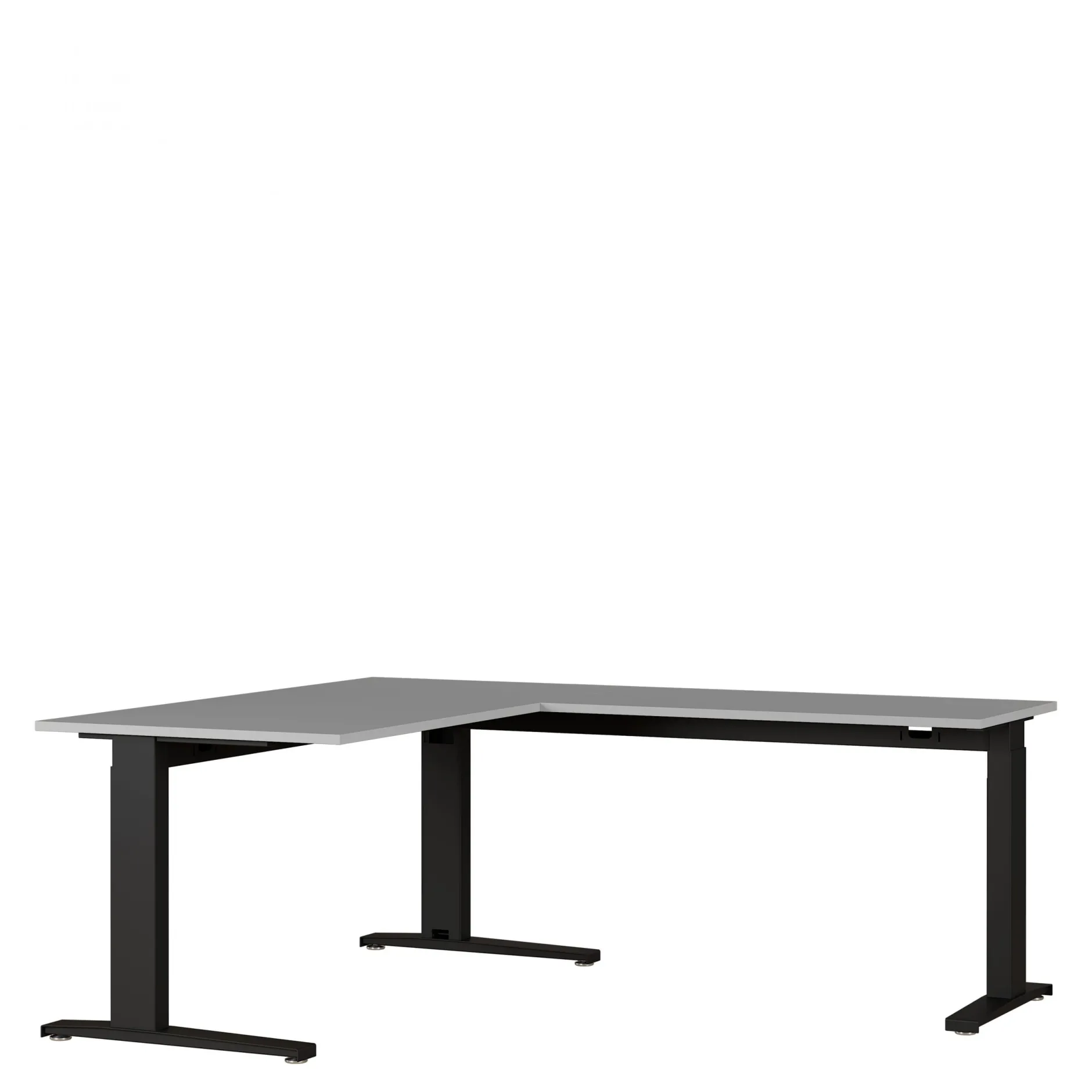Aanbouwtafel Ergonoma Lichtgrijs Zwart^Huisenthuis Clearance