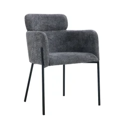 Armstoel Anneloes Grijs – Set van 2^Huisenthuis