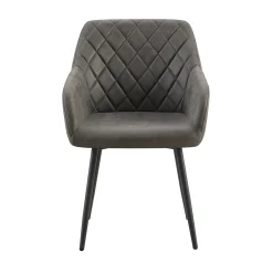 Armstoel Arno Grijs – Set van 2^Huisenthuis Online