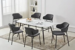 Armstoel Didi Bouclé – Set van 2^Huisenthuis Outlet