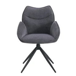 Armstoel Famke Donkergrijs – Set van 2^Huisenthuis Outlet