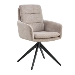 Armstoel Irma Lichtgrijs – Set van 2^Huisenthuis Clearance