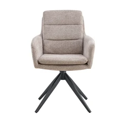 Armstoel Irma Lichtgrijs – Set van 2^Huisenthuis Clearance