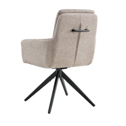 Armstoel Irma Lichtgrijs – Set van 2^Huisenthuis Clearance