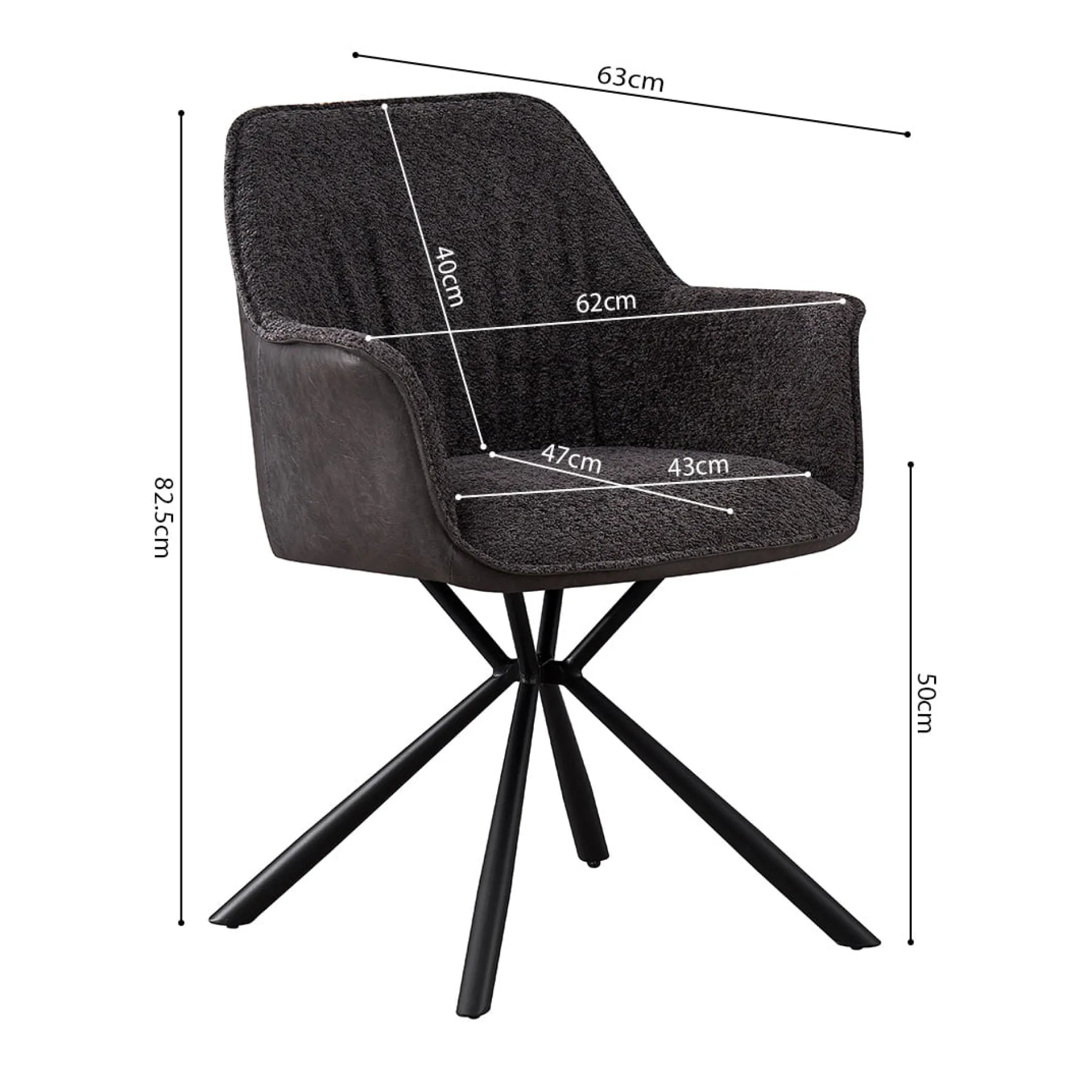 Armstoel Jan Bouclé – Set van 2^Huisenthuis Online