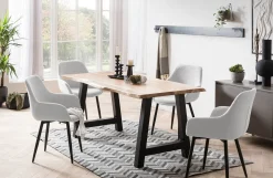 Armstoel Kate Bouclé – Set van 2^Huisenthuis Best