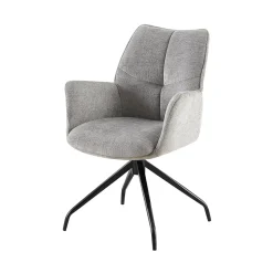 Armstoel Nestor Grijs – Set van 2^Huisenthuis Hot