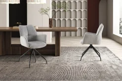 Armstoel Nestor Grijs – Set van 2^Huisenthuis Hot