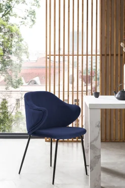 Armstoel Novi Blauw – Set van 2^Huisenthuis Online