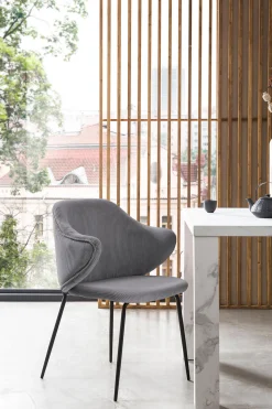 Armstoel Novi Grijs – Set van 2^Huisenthuis