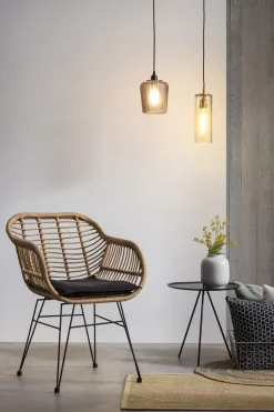 Armstoel Senne Rotan-Zwart – Set van 2^Huisenthuis Sale