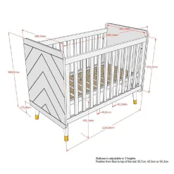 Babybed Eline Wit^Huisenthuis New