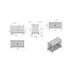 Babybed Jay^Huisenthuis New