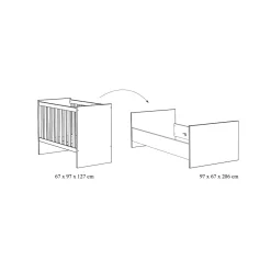 Babybed Lilo Eiken^Huisenthuis New