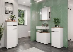 Badkamerkast Bari Wit Eiken 111 cm^Huisenthuis Online