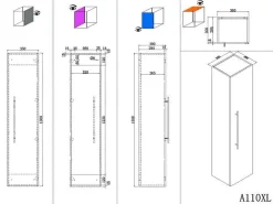 Badkamerkast Bilbao 150 cm^Huisenthuis