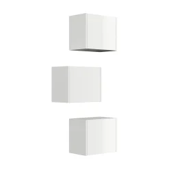 Badkamerkast Phoenix Hoogglans 33 cm – Set van 3^Huisenthuis Online