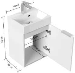 Badmeubel Annecy 40 cm^Huisenthuis Clearance