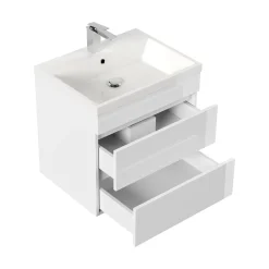 Badmeubel Atlanta Hoogglans 60 cm^Huisenthuis Clearance