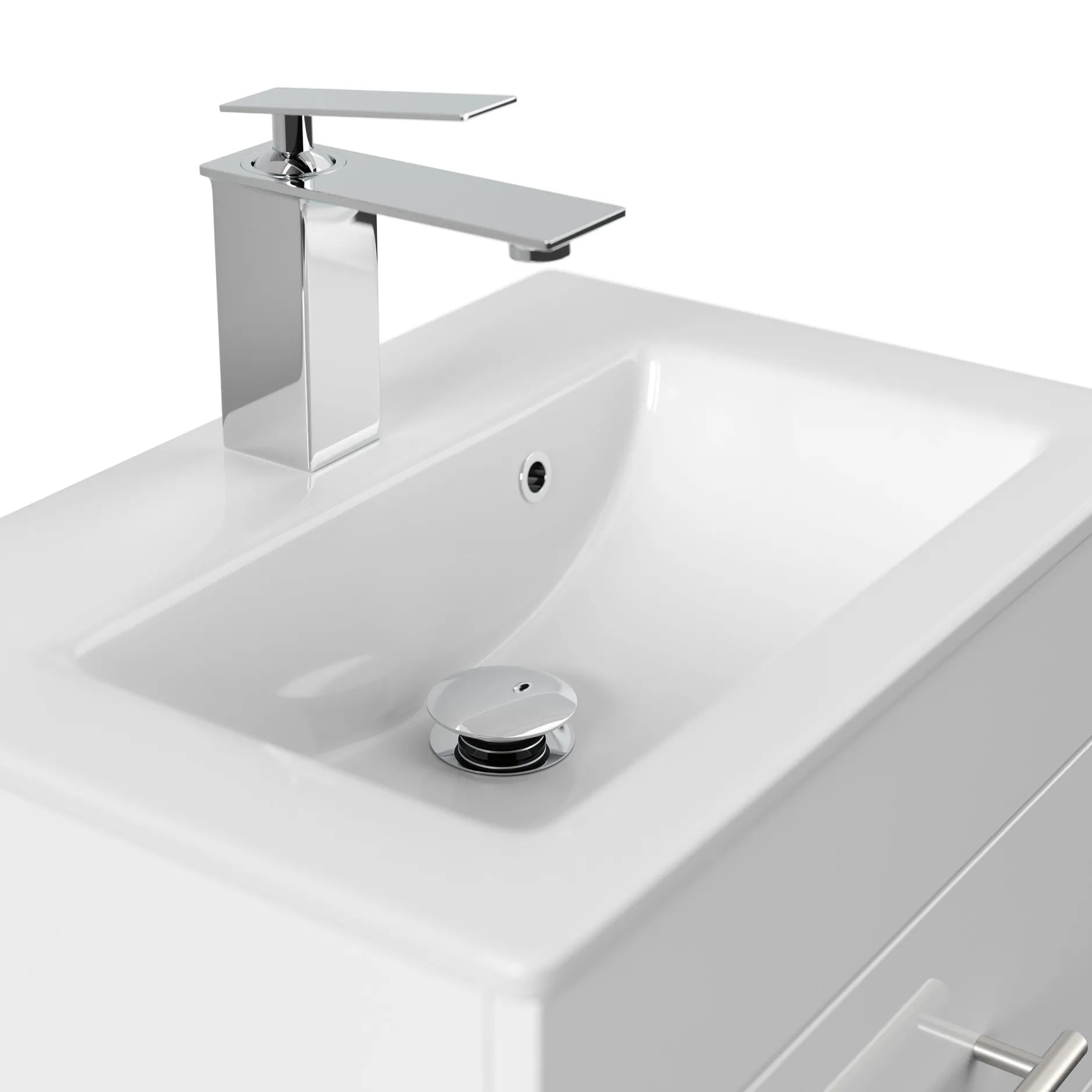 Badmeubel Austin Hoogglans 50 cm^Huisenthuis Outlet