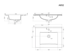 Badmeubel Bilbao 60 cm^Huisenthuis Hot