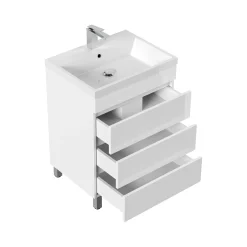 Badmeubel Dallas Hoogglans 60 cm^Huisenthuis New