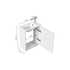 Badmeubel Ella Wit^Huisenthuis Discount