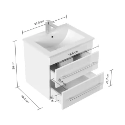 Badmeubel Luton 60 cm^Huisenthuis