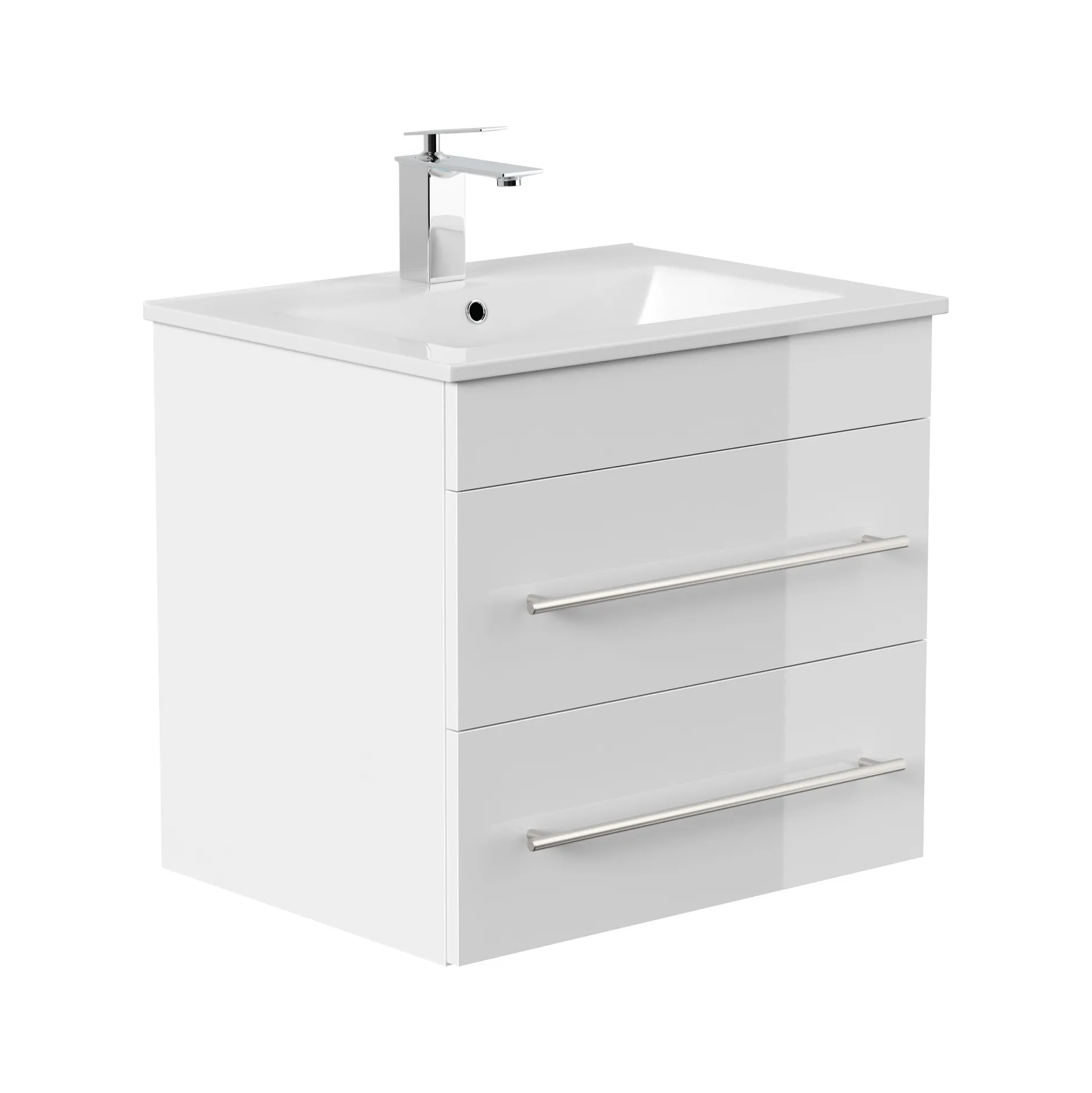 Badmeubel Luton Hoogglans 60 cm^Huisenthuis Best