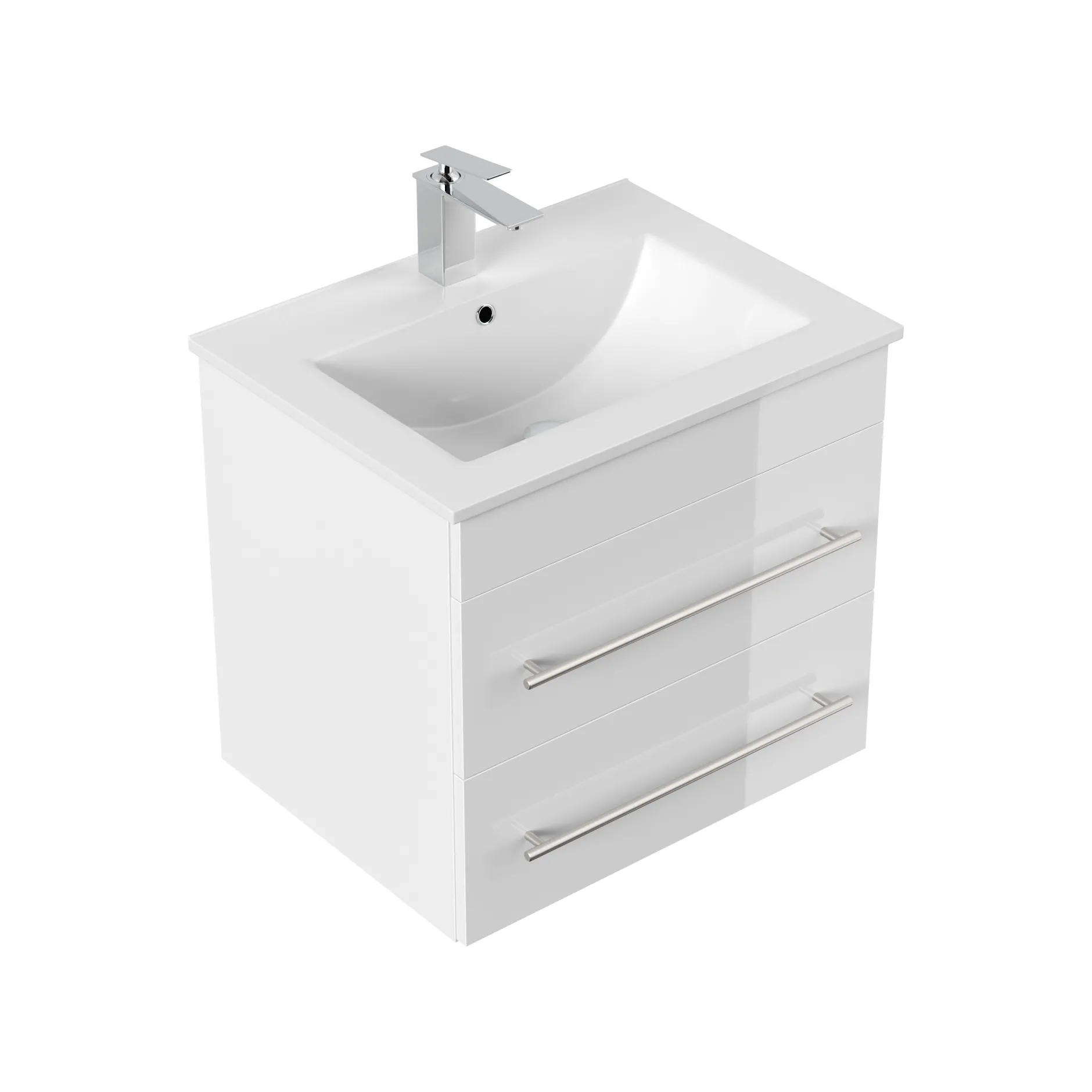 Badmeubel Luton Hoogglans 60 cm^Huisenthuis Best