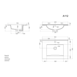 Badmeubel Luton Hoogglans 60 cm^Huisenthuis Best