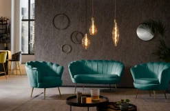 Bank Chanelle Velvet 136 cm^Huisenthuis New