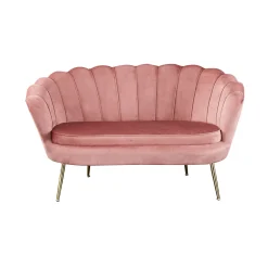 Bank Chanelle Velvet 136 cm^Huisenthuis Outlet