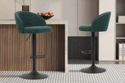 Barkruk Babet Bouclé – Set van 2^Huisenthuis Best