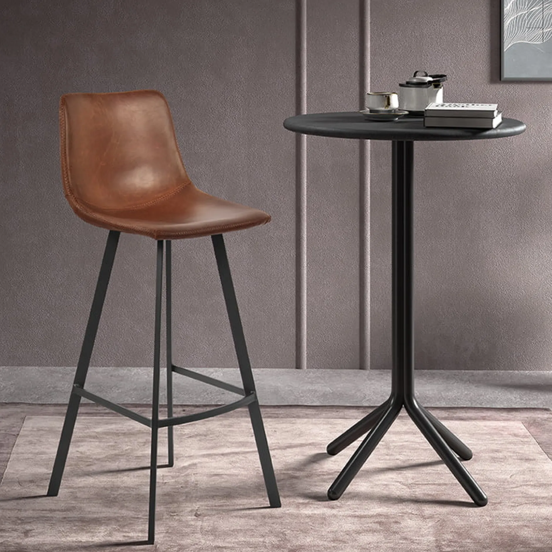 Barkruk Ferry – Laag – Set van 2^Huisenthuis New