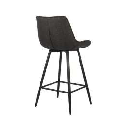 Barkruk Johanna Donkergrijs – Set van 2^Huisenthuis Outlet