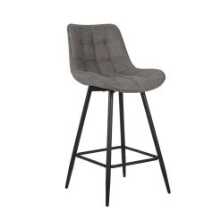 Barkruk Johanna Lichtgrijs – Set van 2^Huisenthuis Discount