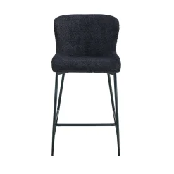 Barkruk Jolie Bouclé Donkergrijs – Set van 2^Huisenthuis Clearance