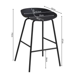 Barkruk Mickey – Set van 4^Huisenthuis