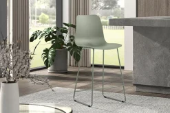 Barkruk Penny Grijs-Groen – Set van 2^Huisenthuis Hot