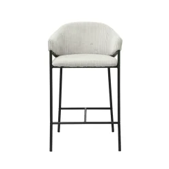 Barkruk Vieve Lichtgrijs – Set van 2^Huisenthuis