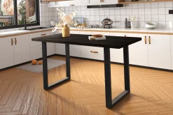 Bartafel Luka 180cm Zwart^Huisenthuis Hot