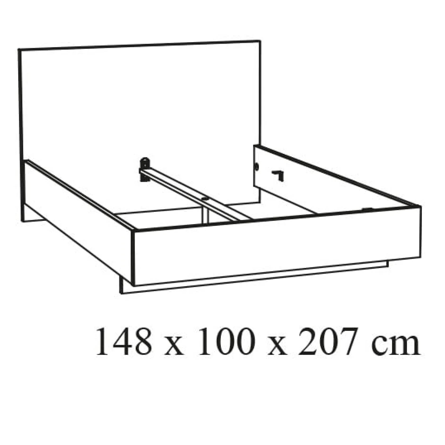 Bed Andante-W14^Huisenthuis Sale