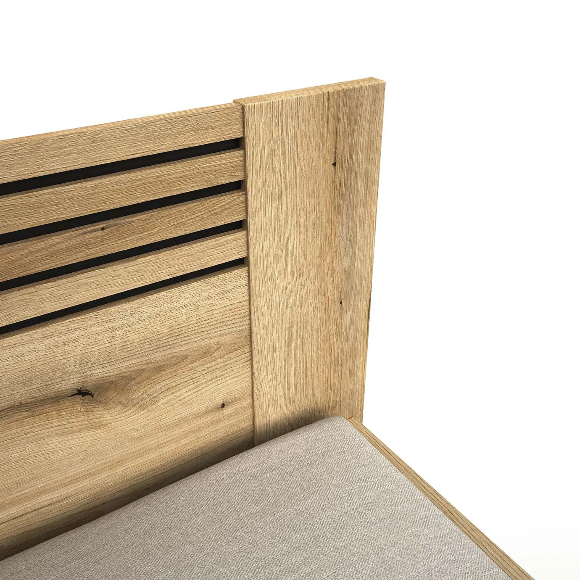 Bed Mekong Eiken 180x200cm^Huisenthuis Clearance