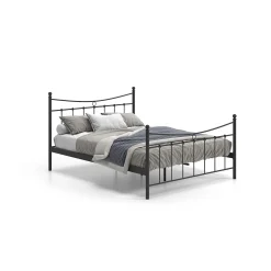 Bed Molly Zwart 160x200cm^Huisenthuis Hot