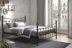 Bed Molly Zwart 160x200cm^Huisenthuis Hot