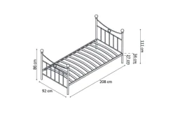 Bed Molly 90x200cm^Huisenthuis Sale