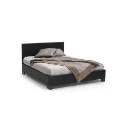 Bed Napels Zwart 140x200cm^Huisenthuis Best
