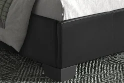 Bed Napels Zwart 140x200cm^Huisenthuis Best