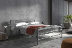 Bed Patrick Grijs 160x200cm^Huisenthuis Hot